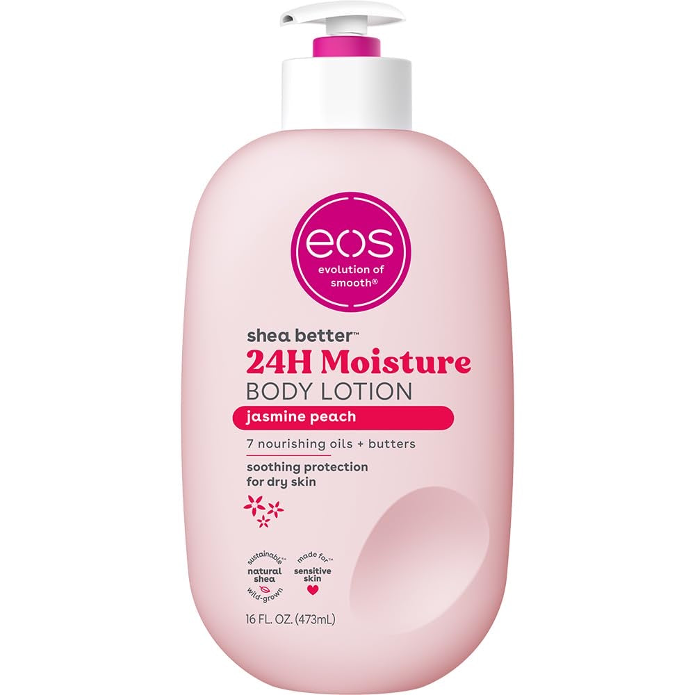 EOS Loción Corporal 24H Hidratación con Manteca de Karité – 473 ml