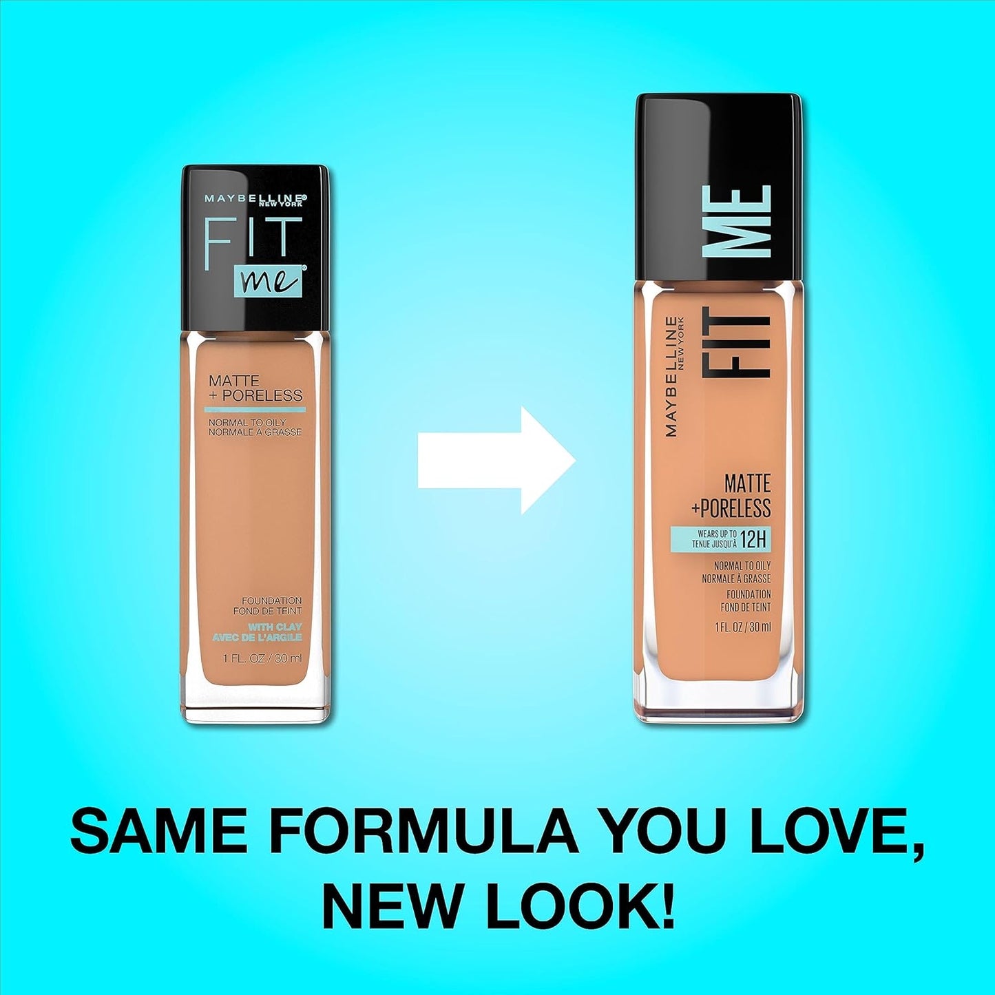 Maybelline Fit Me Base de Maquillaje Matte + Poreless – 30 ml