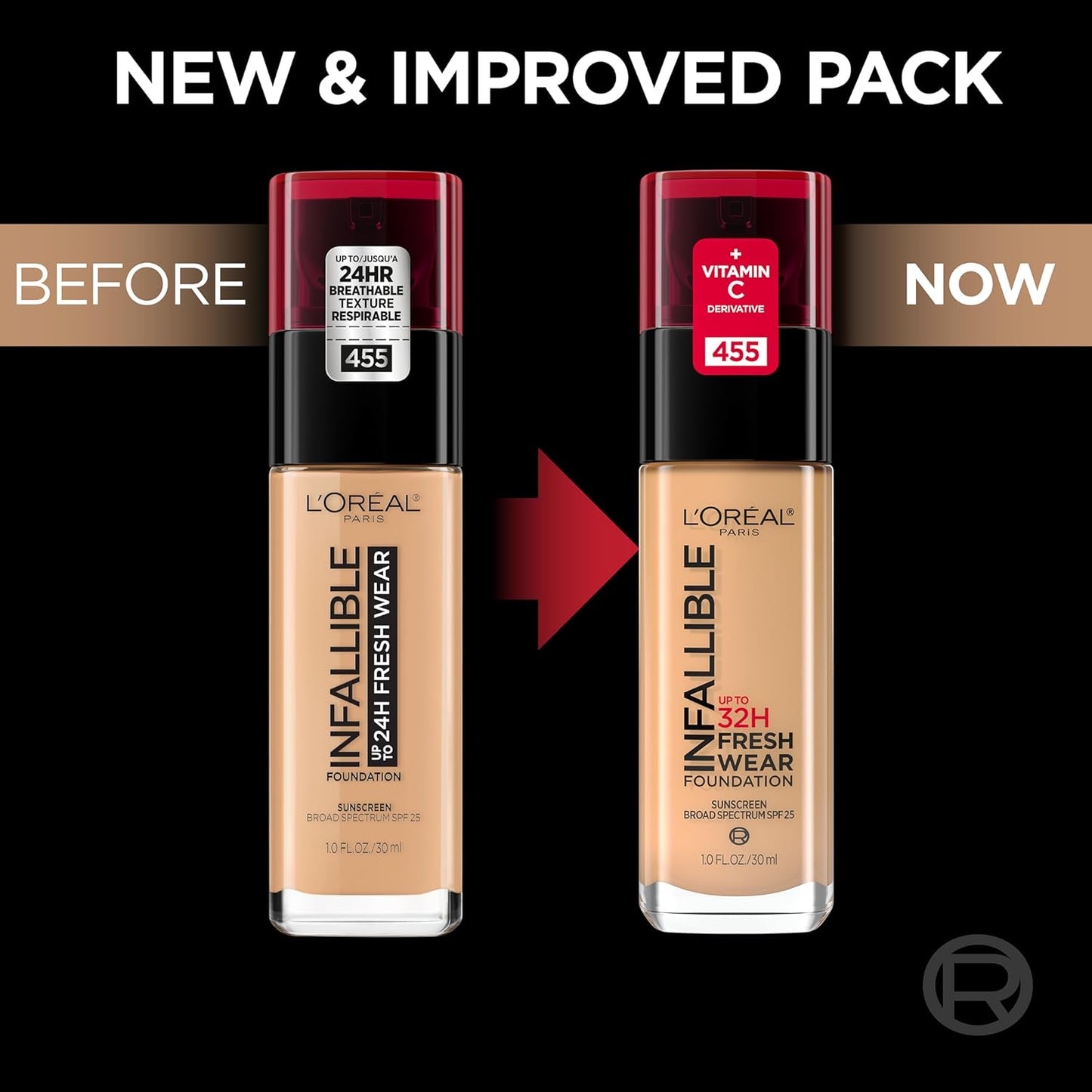 L'Oréal Infallible 24H Fresh Wear Base de Maquillaje –