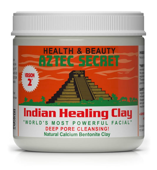Aztec Secret – Mascarilla Facial de Arcilla India 100% Natural 1lb