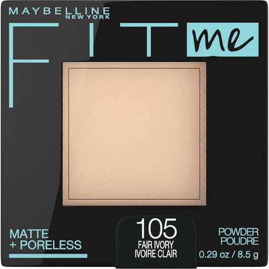 Maybelline Fit Me Polvo Compacto Matte + Poreless  – 8.5 g