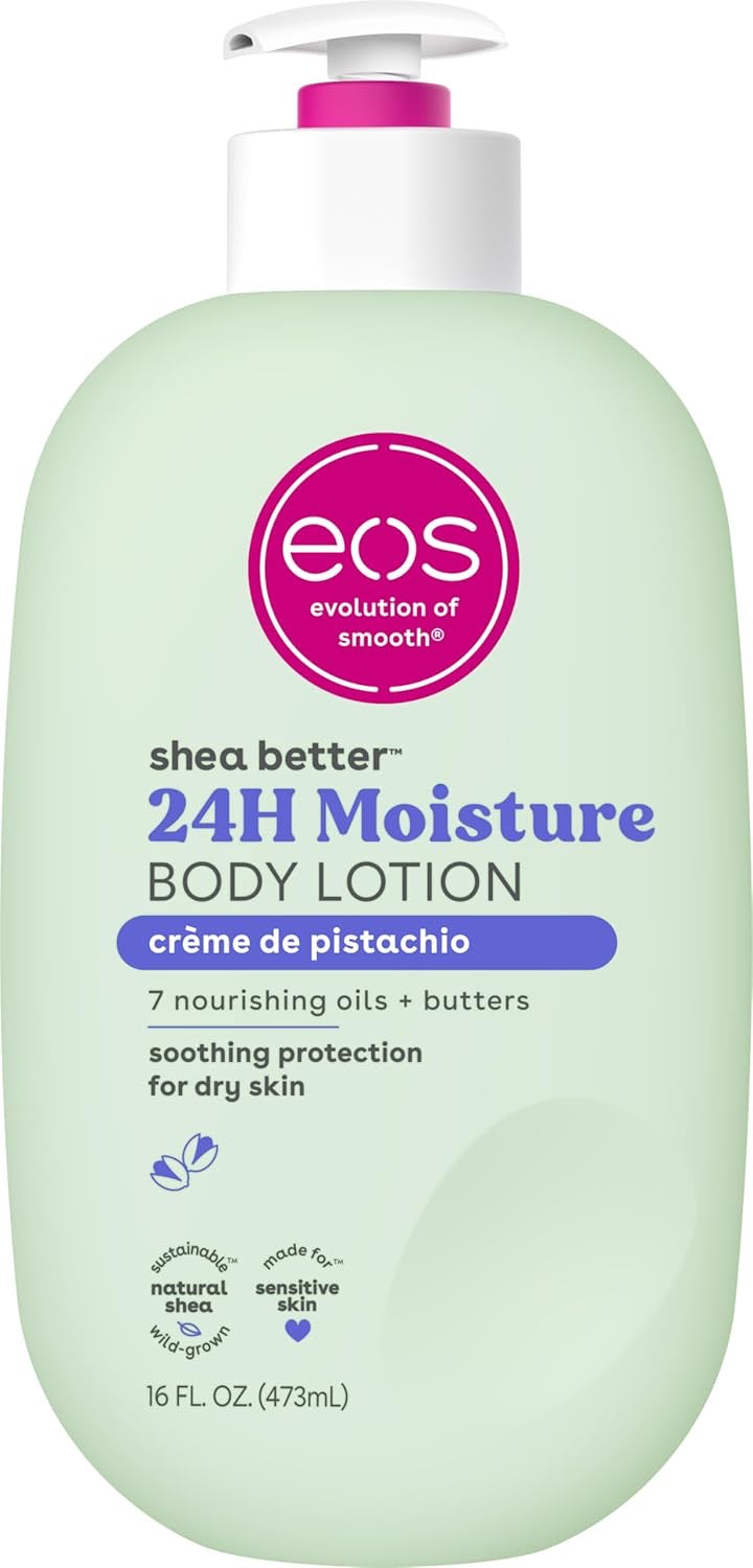 EOS Loción Corporal 24H Hidratación con Manteca de Karité – 473 ml