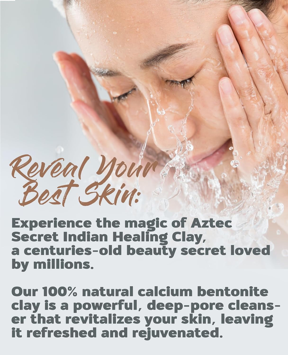 Aztec Secret – Mascarilla Facial de Arcilla India 100% Natural 1lb