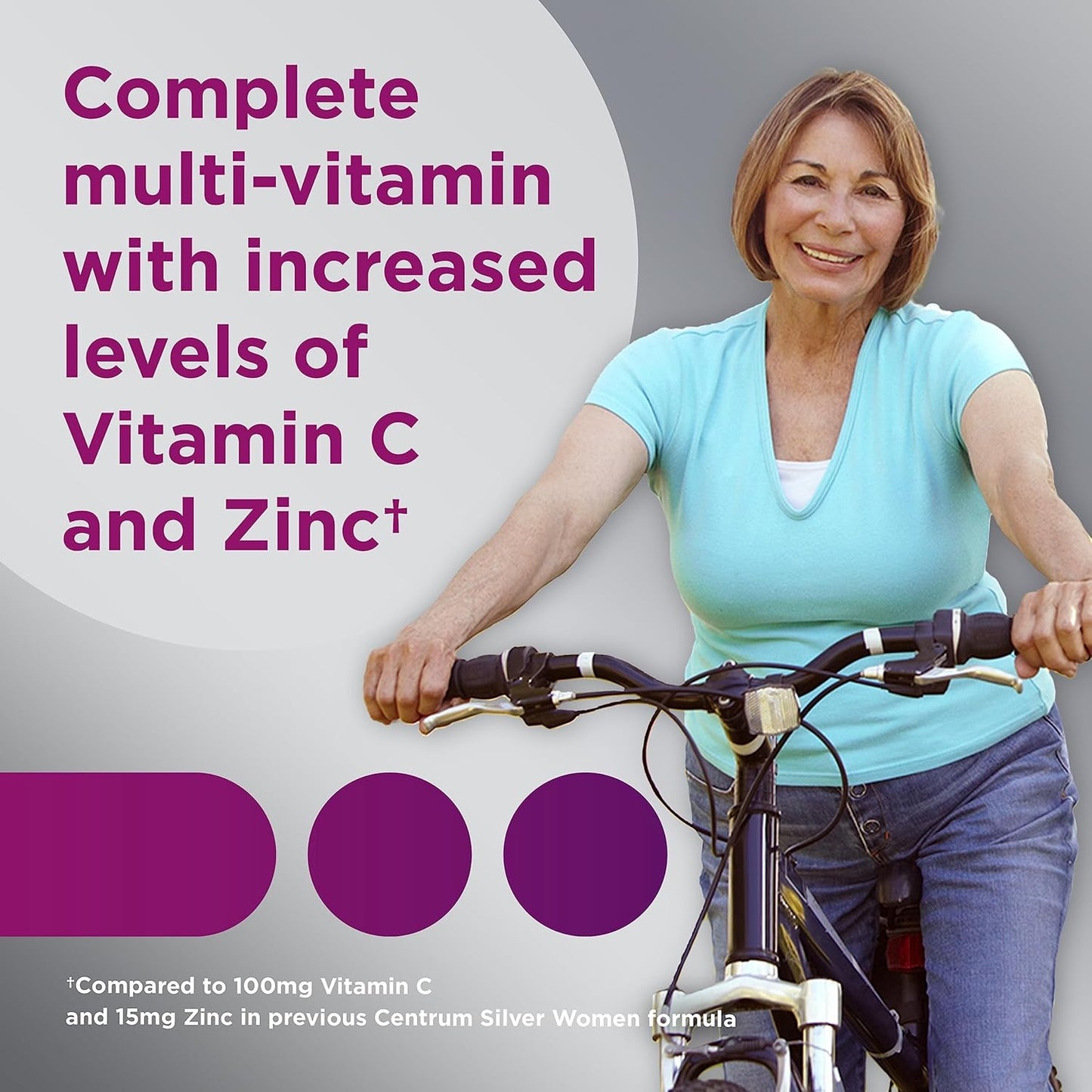 Centrum Women 50+ Multivitamínico – 100 tabletas