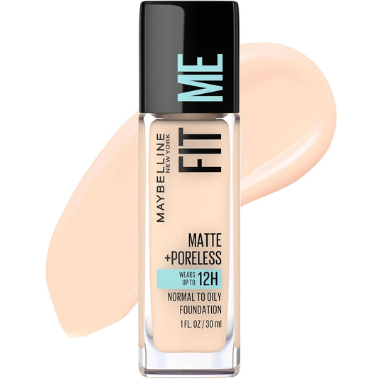 Maybelline Fit Me Base de Maquillaje Matte + Poreless – 30 ml