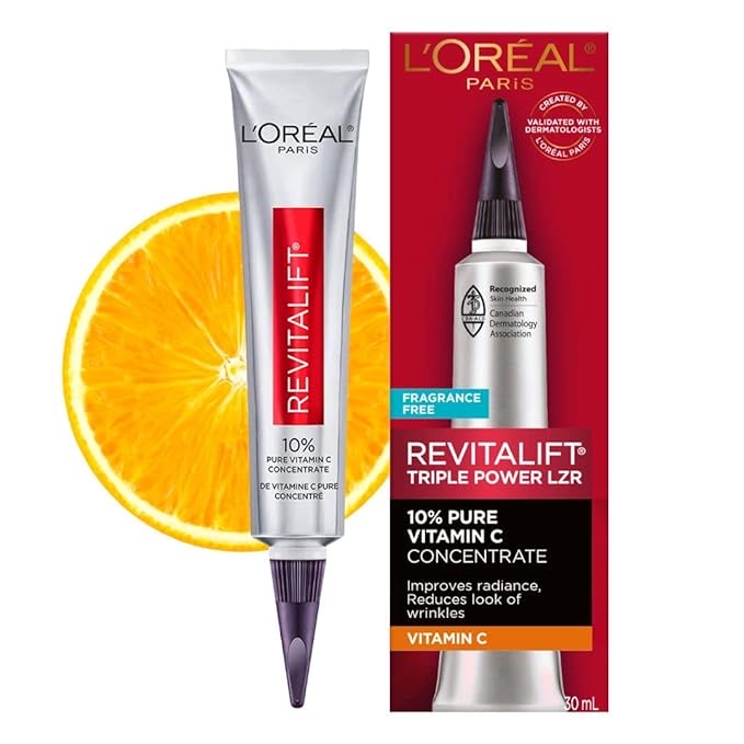 L’Oréal Paris Revitalift Derm Intensives – Concentrado de Vitamina C 10 % Pura (30 ml)