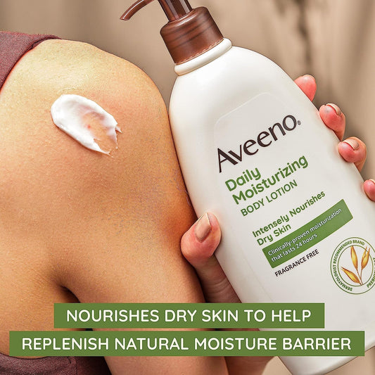 Aveeno Daily Moisturizing Body Lotion – Con Prebiotic Oat (532 ml / 18 oz)