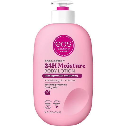 EOS Loción Corporal 24H Hidratación con Manteca de Karité – 473 ml