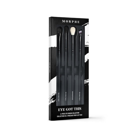 Morphe Eye Got This – Set de Brochas para Ojos (4 Piezas Profesionales)