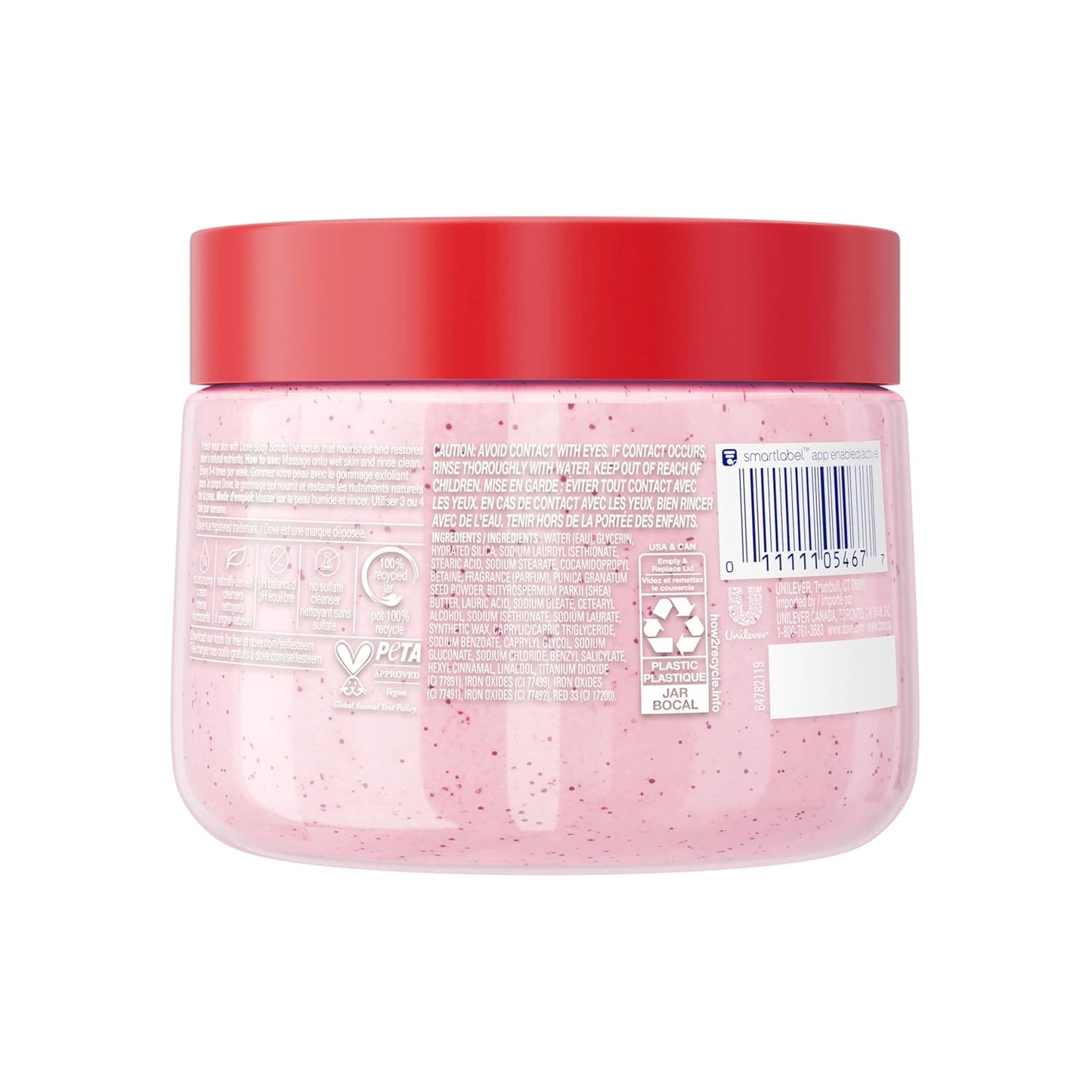 Dove Body Scrub – Exfoliante Corporal  425g