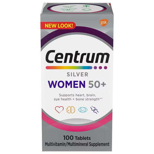 Centrum Women 50+ Multivitamínico – 100 tabletas
