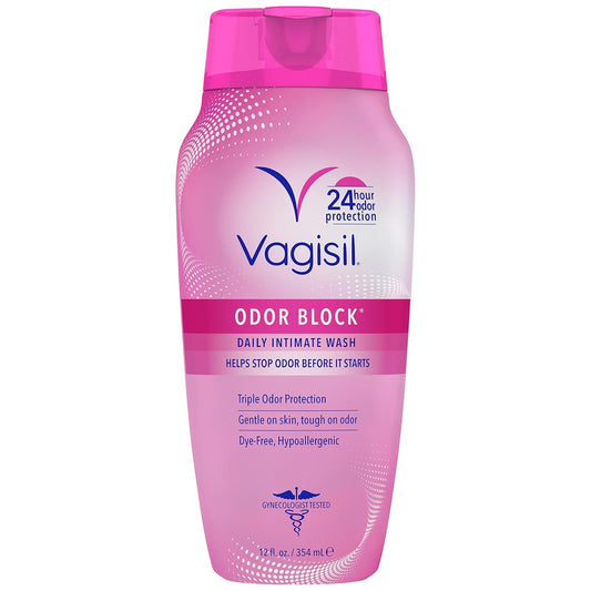 Vagisil Odor Block – Jabón Íntimo Diario con Protección de Olor 24H (354 ml)