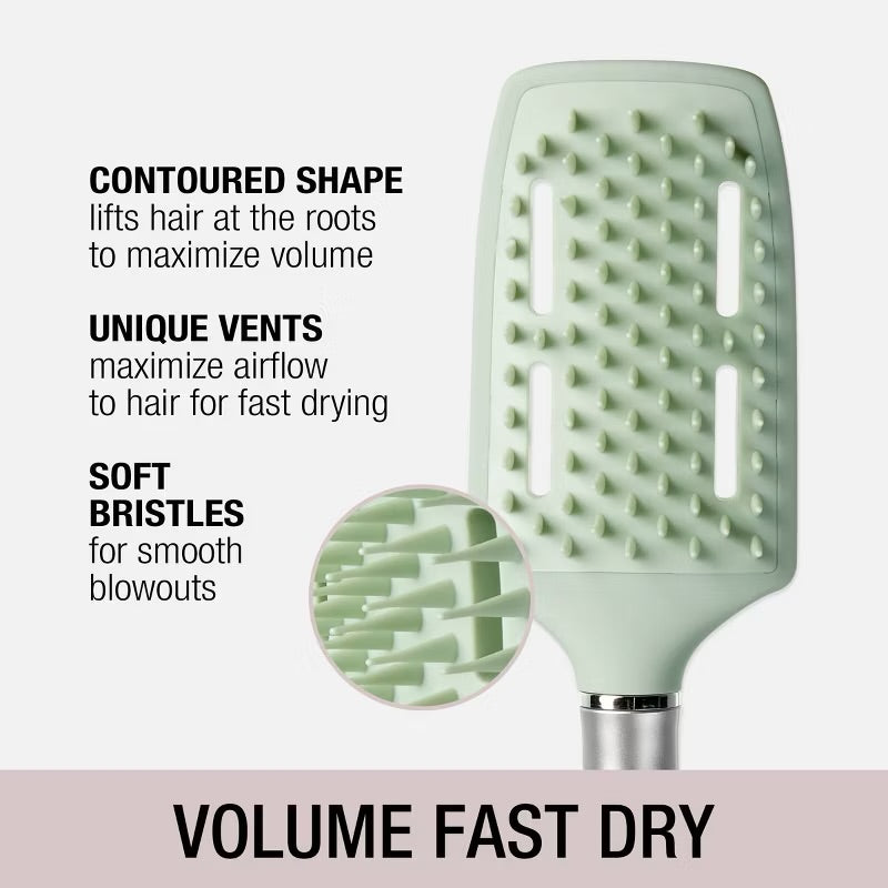 Conair Velvet Touch Paddle Brush – Cepillo Secado Rápido