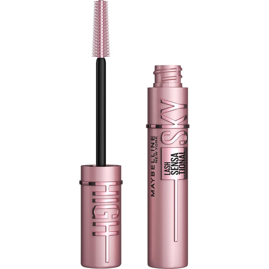 Maybelline Lash Sensational Sky High Mascara – Máscara de Pestañas Volumen y Longitud Extrema (Very Black)