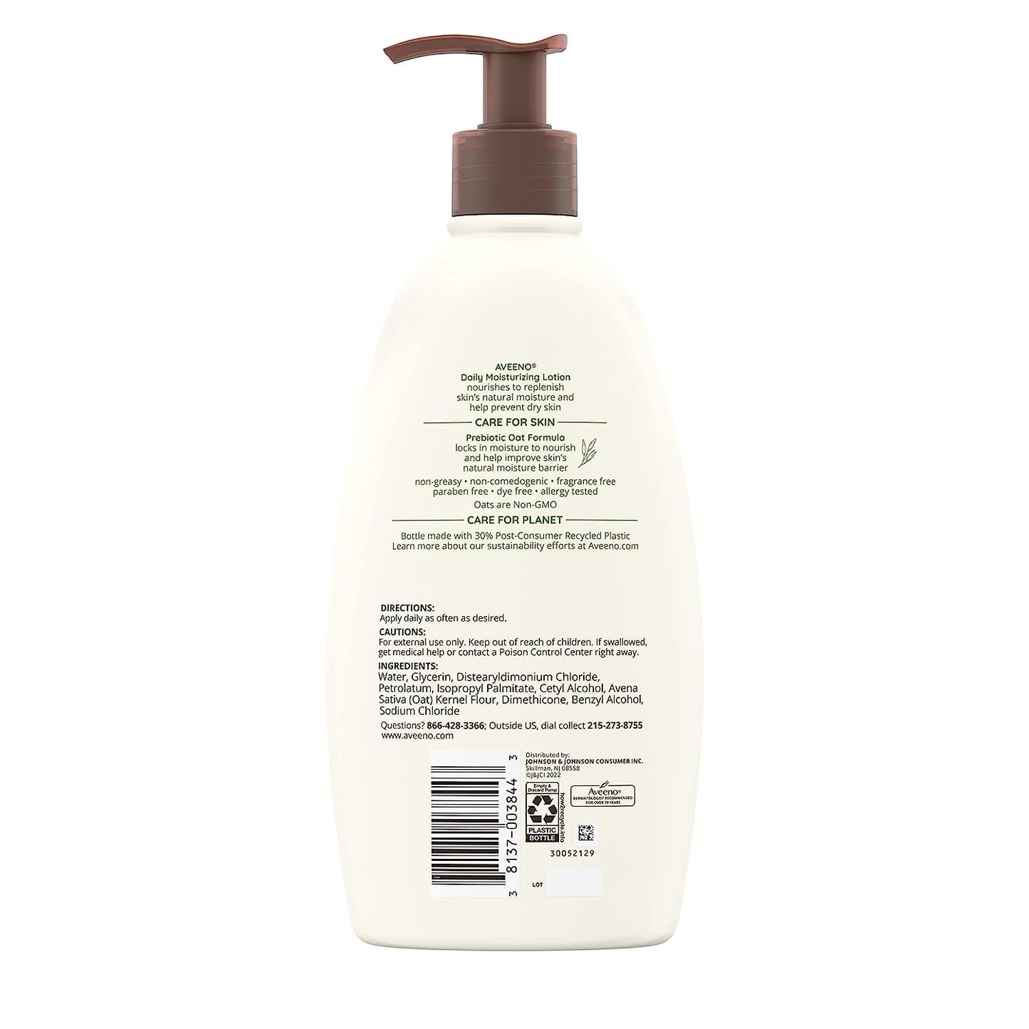 Aveeno Daily Moisturizing Body Lotion – Con Prebiotic Oat (532 ml / 18 oz)