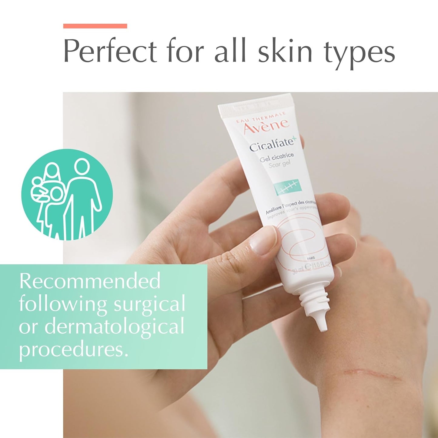 Avène Cicalfate+ Gel Cicatrizante – Gel para Cicatrices (30 ml)
