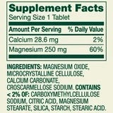 Spring Valley Magnesium 250 mg – 100 tabletas