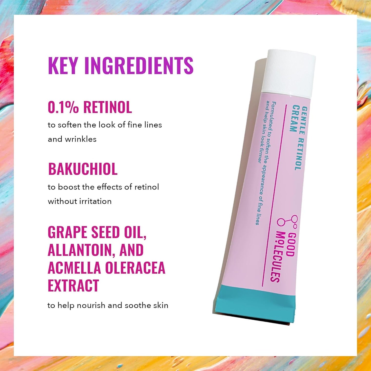Good Molecules Gentle Retinol Cream – Crema con Retinol Suave 30 ml