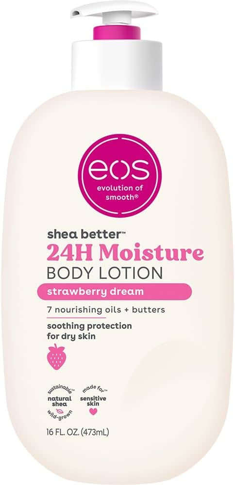 EOS Loción Corporal 24H Hidratación con Manteca de Karité – 473 ml