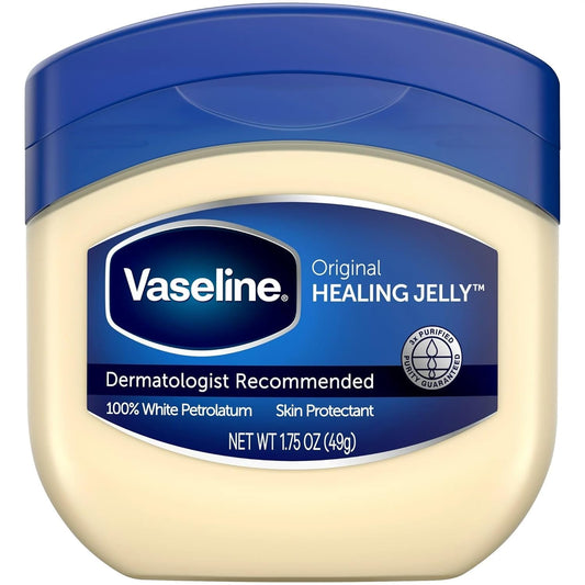 Vaseline 100% Petroleum Jelly Original – Pura Gelatina de Petróleo 49 g