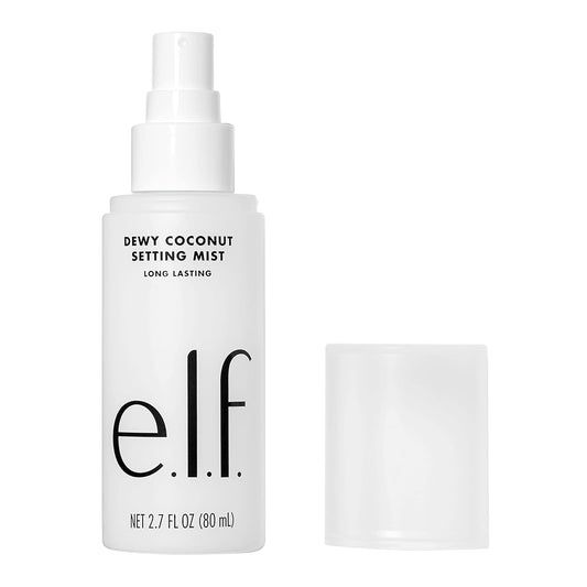 e.l.f. Dewy Coconut Setting Mist – Spray Fijador de Maquillaje con Coco 80 ml