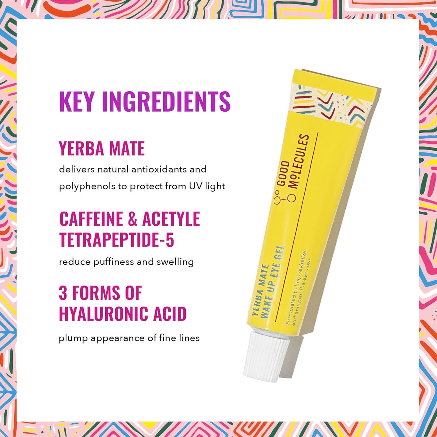 Good Molecules Yerba Mate Wake Up Eye Gel – 15 ml