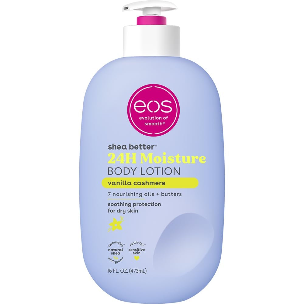 EOS Loción Corporal 24H Hidratación con Manteca de Karité – 473 ml