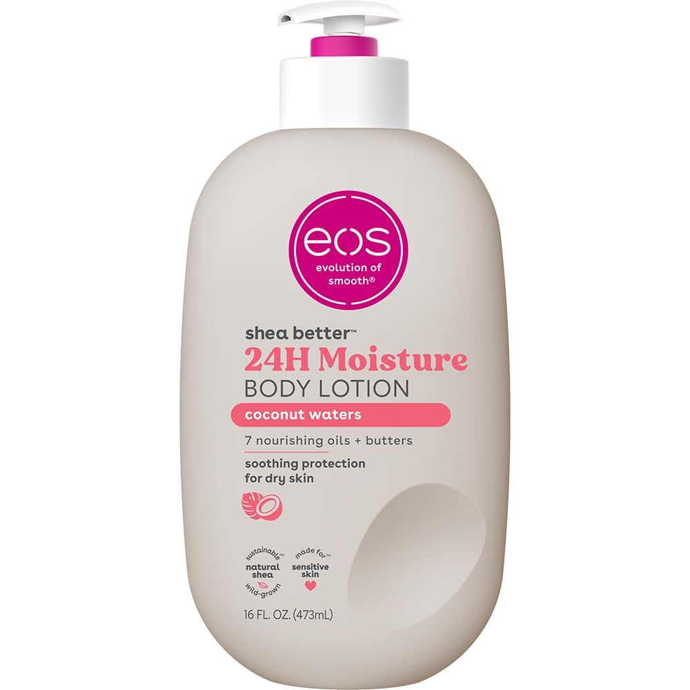 EOS Loción Corporal 24H Hidratación con Manteca de Karité – 473 ml