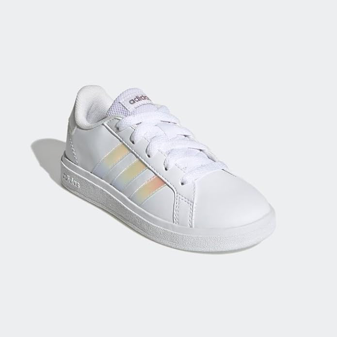 Adidas Grand Court 2.0 – Tenis para Niña Talla 13