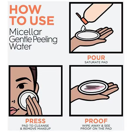 Garnier Agua Micelar Exfoliante Suave con PHA + Ácido Glicólico – 400 ml