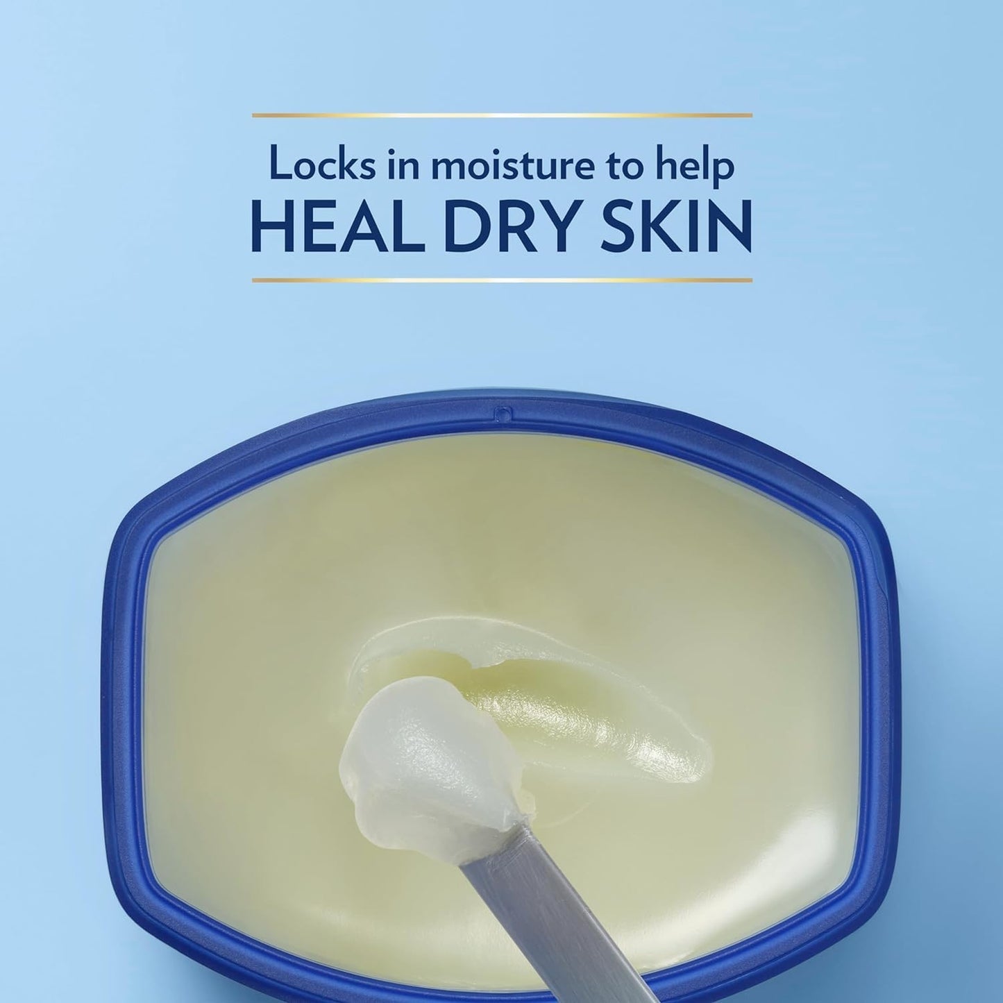 Vaseline 100% Petroleum Jelly Original – Pura Gelatina de Petróleo 49 g