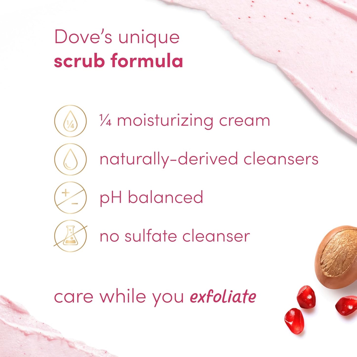 Dove Body Scrub – Exfoliante Corporal  425g