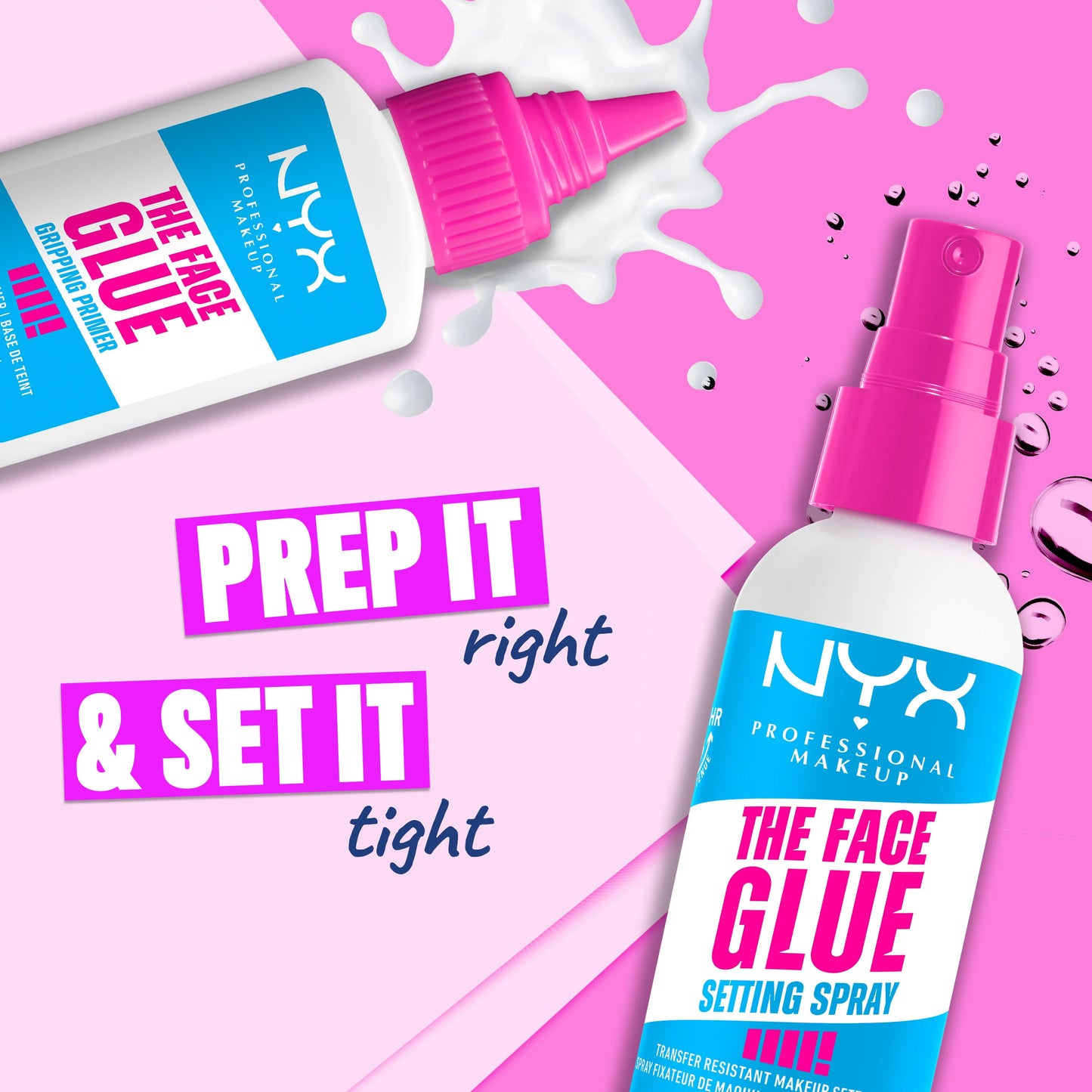 NYX The Face Glue Gripping Primer – Prebase de Maquillaje 35 ml