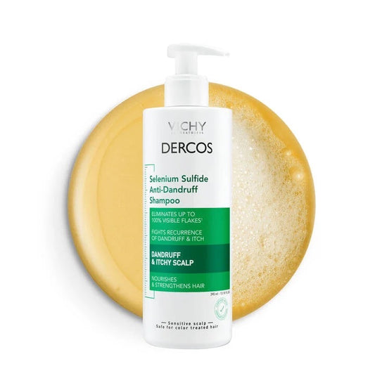 Vichy Dercos Selenium Sulfide Shampoo Anticaspa Intensivo – 390